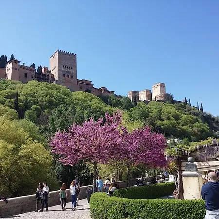 Charming Albaicin Patio Flat Free Onsite Parking Granada